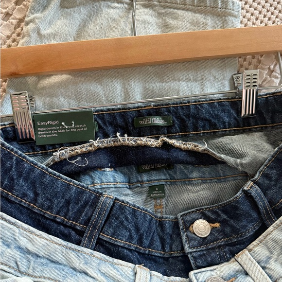 NEW Wild Fable Light Denim Mid-Rise 90s Relaxed‎ Straight Jeans Size 8 - Picture 8 of 9